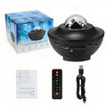 Galaxy Star Projector Lamp | LED Nebula Universe Effect & Built-in Speaker